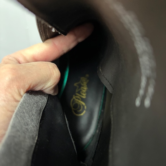 Pleaser Adore Women's Platform Stiletto Black Patent Lace Up Boots Size 10 - Picture 9 of 9